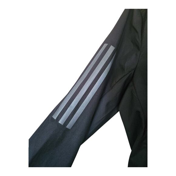 USED LIKE NEW Men's Adidas Lightweight Jacket in Black (Size: Medium) - Picture 4 of 8